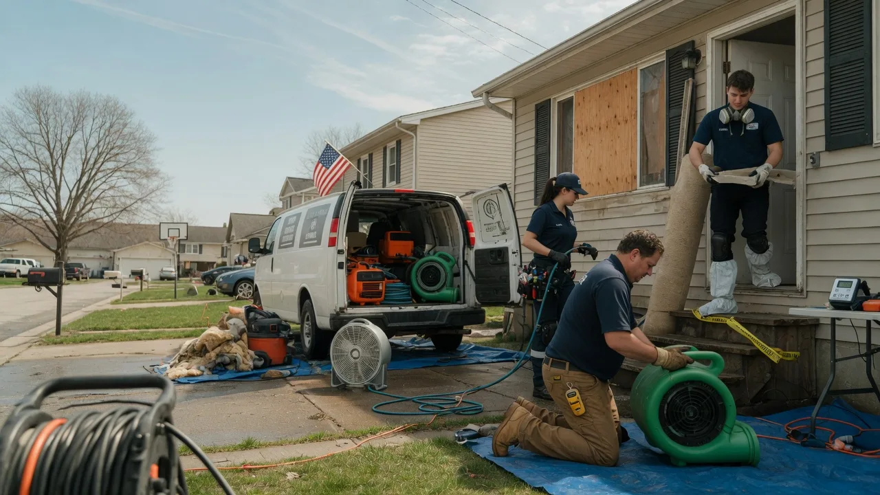 Water Damage Restoration in Versailles, NY near me